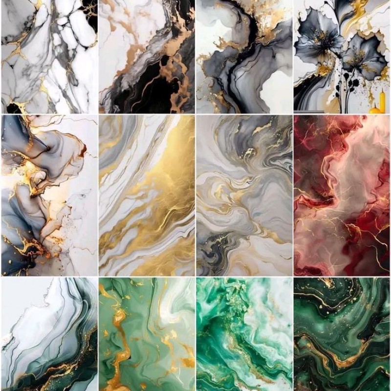UV Marble Sheet – Glossy Finish for Walls & Furniture
