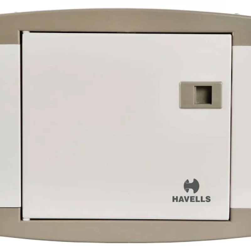 Havells 8 Way Double Door Distribution Board DHDPSHODRW08